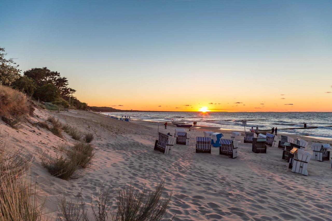 Ferienwohnung Moewe Mit Balkon, Nur 200M Bis Zum Strand Zempin Buitenkant foto